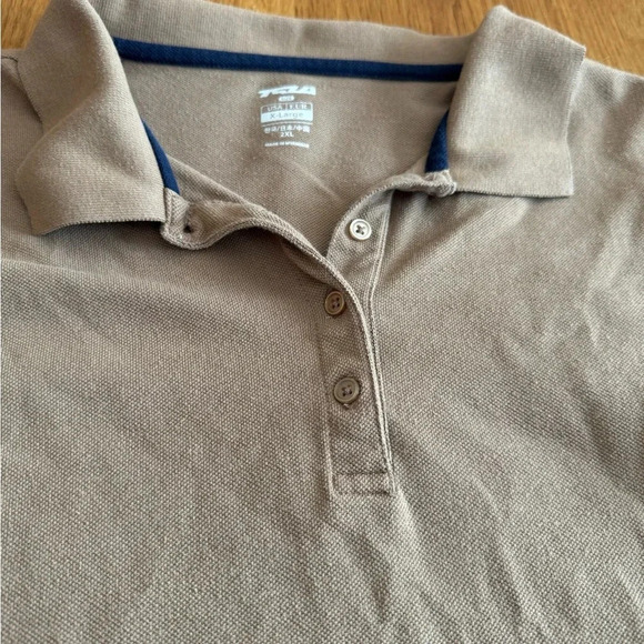 Teslagear polo t-shirt brown - Size XL - Picture 3 of 6